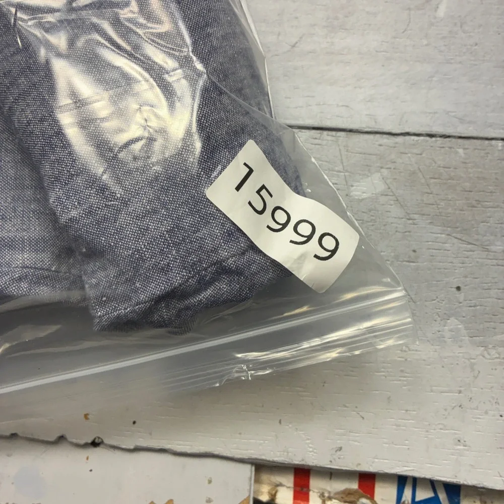 J.Crew Thompson Slim Fit Pants Mens 33x30 Blue 100% Linen Chambray Summer Dress